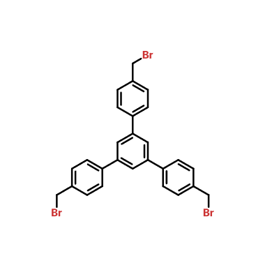 CAS: 42837-44-5 1,3,5-ทริส[4-(โบรโมเมทิล)ฟีนิล]เบนซีน