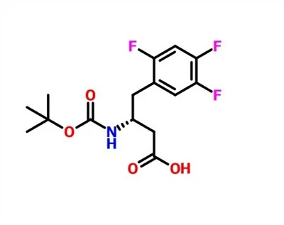 CAS:486460-00-8 Boc-(R)-3-Amino-4-(2,4,5-Trifluoro-Phenyl)-กรดบิวทิริก