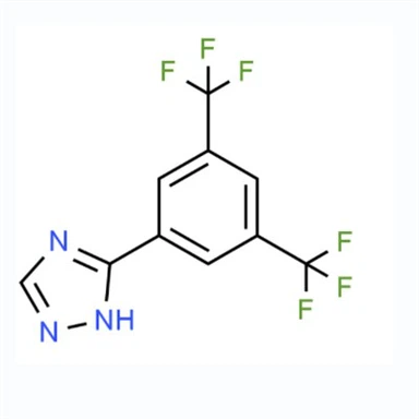 หมายเลข CAS: 1333154-10-1 3-(3,5-Bis(trifluoromethyl)phenyl)-1H-1,2,4-triazole