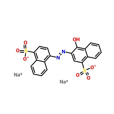 CAS:3567-69-9|โซเดียม 4-ไฮดรอกซี-3-((4-sulfonatonaphthalen-1-yl)diazenyl)naphthalene-1-sulfonate