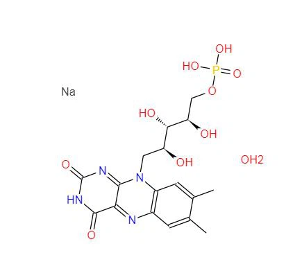 CAS:6184-17-4丨RIBOFLAVIN-5'-PHOSPHATE SODIUM SALT DIHYDRATE